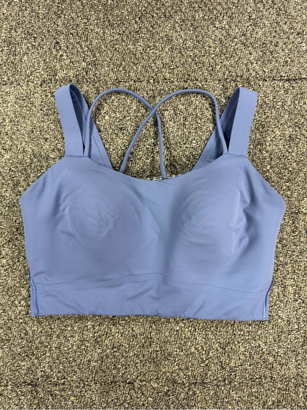 Lululemon Purple Blue Multi-Strap Align / Free to Be Bra Tank Size 6